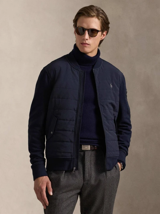 Zdjęcie produktu POLO RALPH LAUREN Kurtka bomber | Regular Fit granatowy