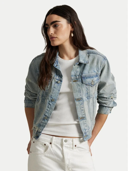 Zdjęcie produktu Polo Ralph Lauren Kurtka jeansowa 211969393001 Niebieski Regular Fit