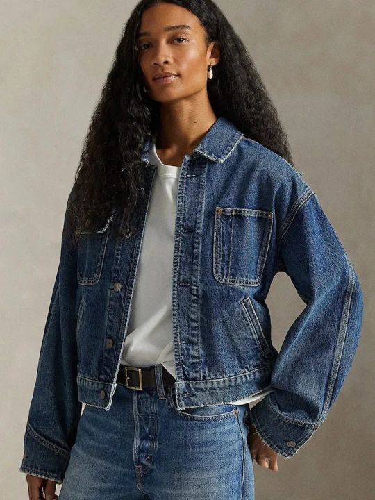 Zdjęcie produktu Polo Ralph Lauren kurtka jeansowa niebieski