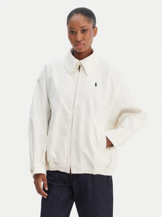 Zdjęcie produktu Polo Ralph Lauren Kurtka przejściowa 211A96311001 Écru Oversize Kremowy