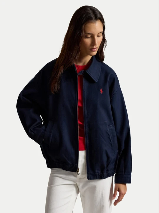 Zdjęcie produktu Polo Ralph Lauren Kurtka przejściowa 211A96311002 Granatowy Oversize