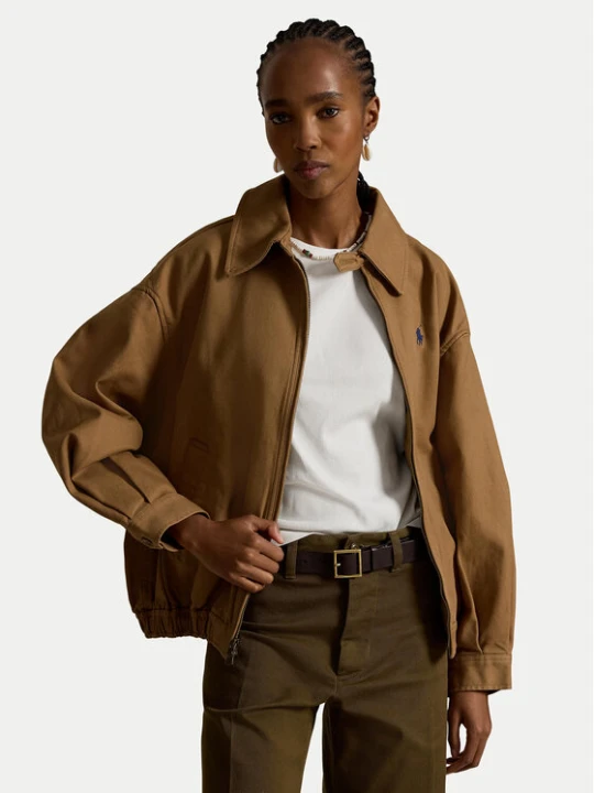 Zdjęcie produktu Polo Ralph Lauren Kurtka przejściowa 211A96311003 Beżowy Oversize