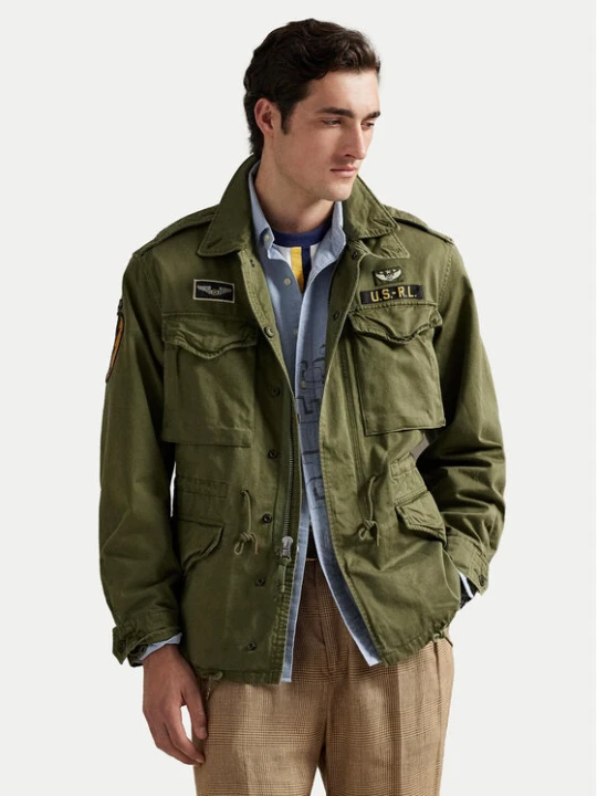 Zdjęcie produktu Polo Ralph Lauren Kurtka przejściowa 710970575001 Zielony Regular Fit