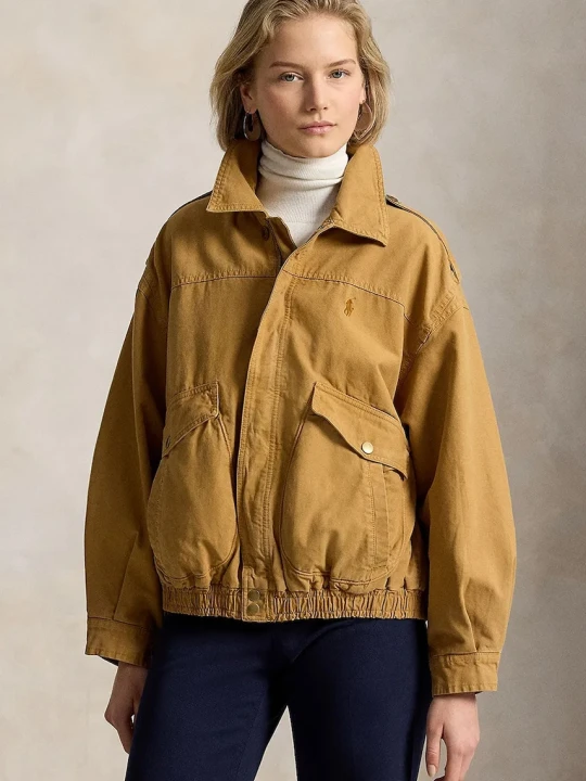 Zdjęcie produktu Polo Ralph Lauren kurtka przejściowa damska bawełniana