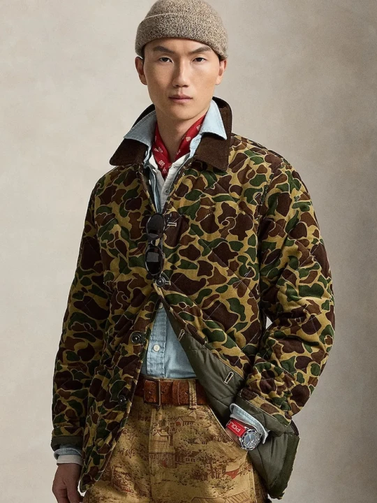 Zdjęcie produktu Polo Ralph Lauren kurtka przejściowa męska bawełniana