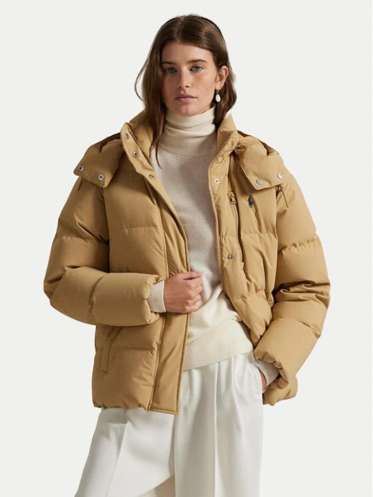 Zdjęcie produktu Polo Ralph Lauren Kurtka puchowa 211971190001 Beżowy Relaxed Fit