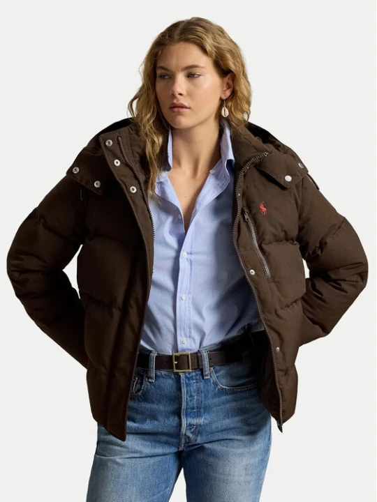 Zdjęcie produktu Polo Ralph Lauren Kurtka puchowa 211B17285002 Brązowy ciemny Relaxed Fit