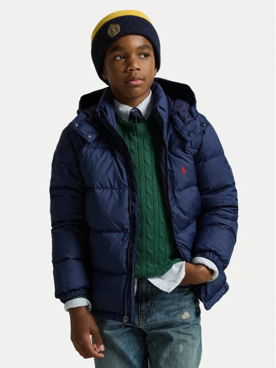 Zdjęcie produktu Polo Ralph Lauren Kurtka puchowa 323969861002 Granatowy Regular Fit