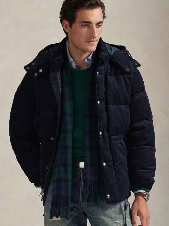 Zdjęcie produktu Polo Ralph Lauren kurtka puchowa granatowy