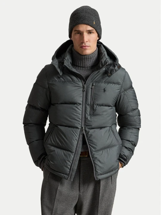 Zdjęcie produktu Polo Ralph Lauren Kurtka puchowa 710968278503 Szary ciemny Regular Fit