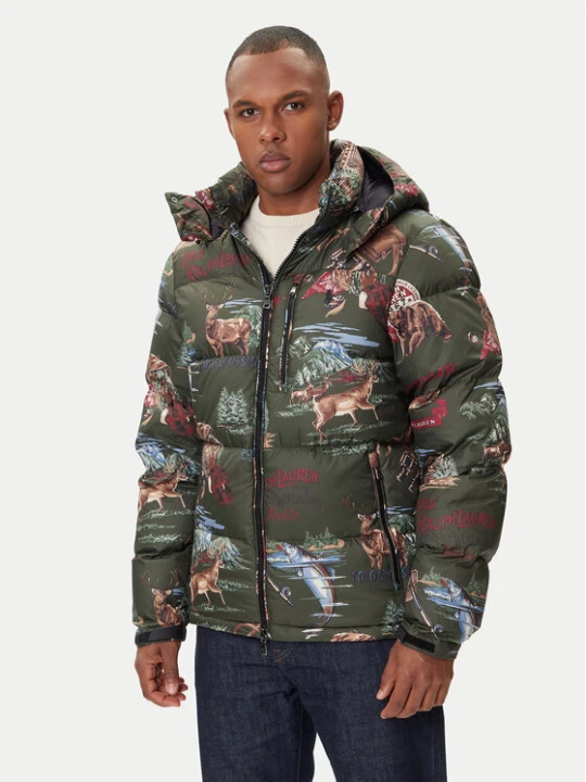 Zdjęcie produktu Polo Ralph Lauren Kurtka puchowa 710977071001 Zielony Regular Fit