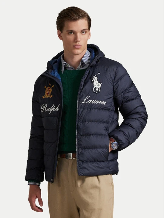 Zdjęcie produktu Polo Ralph Lauren Kurtka puchowa 710P02584001 Granatowy Regular Fit