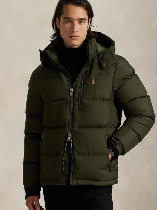 Zdjęcie produktu Polo Ralph Lauren kurtka puchowa męska brązowy