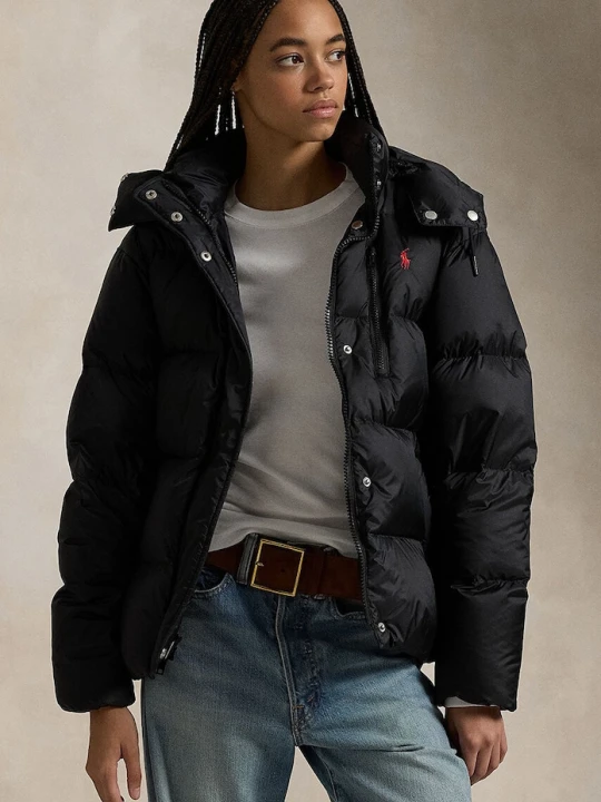 Zdjęcie produktu Polo Ralph Lauren kurtka puchowa czarny