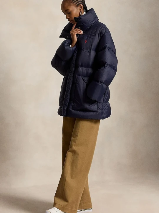Zdjęcie produktu Polo Ralph Lauren kurtka puchowa damska granatowy