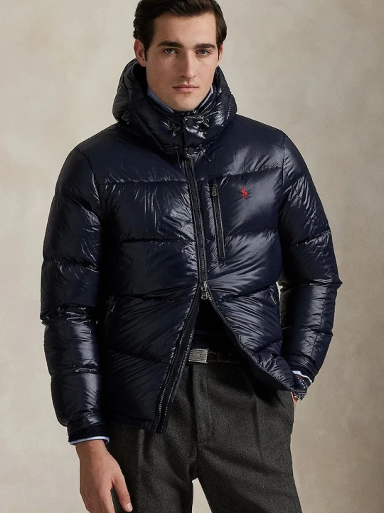 Zdjęcie produktu Polo Ralph Lauren kurtka puchowa granatowy
