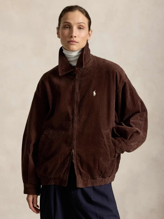 Zdjęcie produktu POLO RALPH LAUREN Kurtka | Relaxed fit | sztruks brązowy