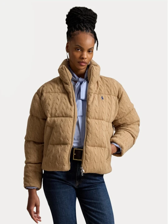 Zdjęcie produktu Polo Ralph Lauren Kurtka zimowa 211A10457005 Beżowy Boxy Fit
