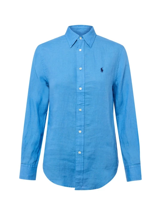 Zdjęcie produktu Polo Ralph Lauren Lniana bluzka Kobiety len niebieski