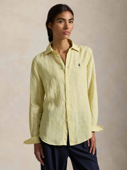 Zdjęcie produktu POLO RALPH LAUREN Lniana koszula | Classic fit żółty