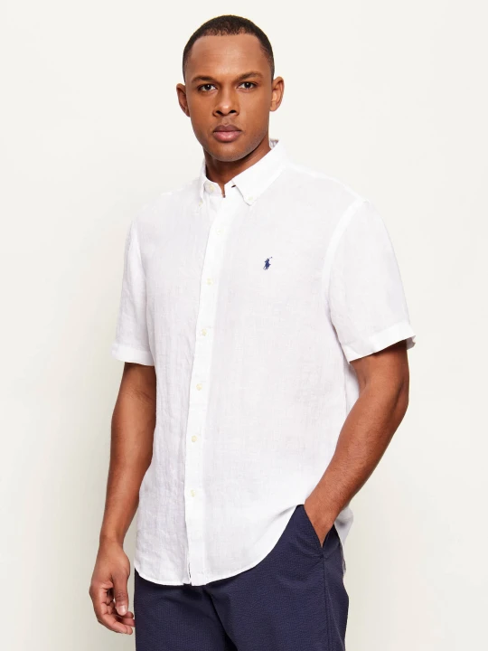 Zdjęcie produktu POLO RALPH LAUREN Lniana koszula | Custom fit biały