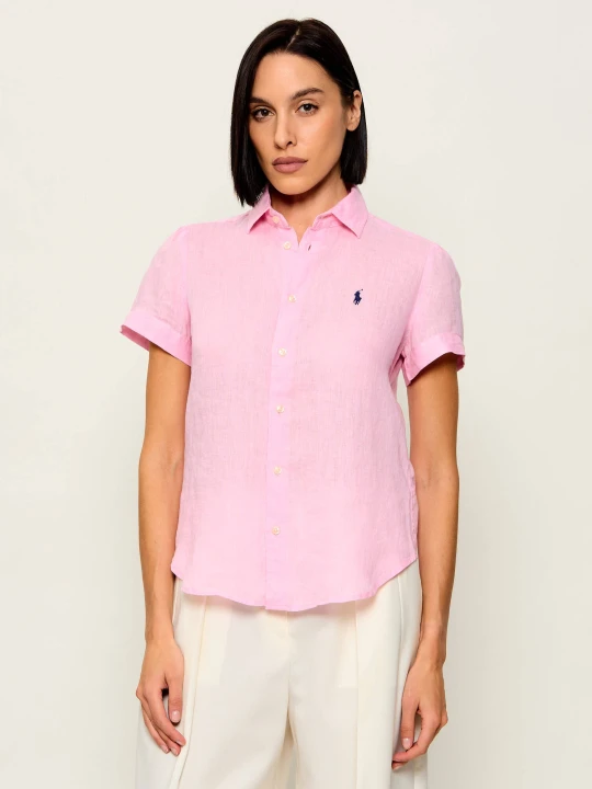Zdjęcie produktu POLO RALPH LAUREN Lniana koszula Mlanie | Regular Fit różowy