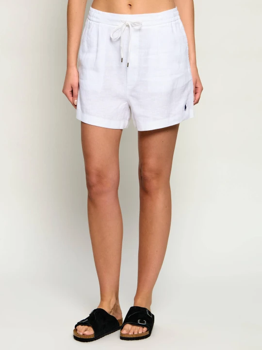 Zdjęcie produktu POLO RALPH LAUREN Lniane szorty | Relaxed fit biały