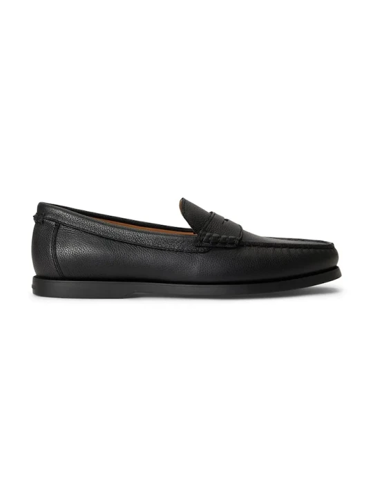Zdjęcie produktu Polo Ralph Lauren loafersy męskie skórzane Merton Penny czarny