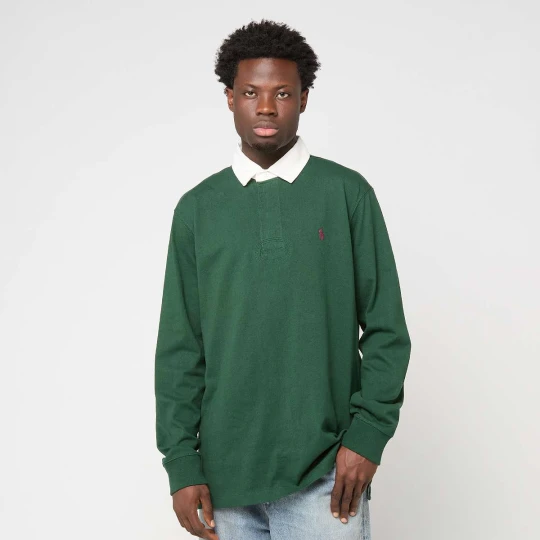 Zdjęcie produktu Long Sleeve Knit Rugby Polo Ralph Lauren zielony