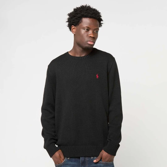 Zdjęcie produktu Long Sleeve Sweater Polo Ralph Lauren czarny