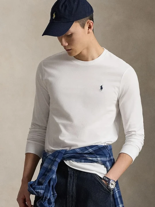 Zdjęcie produktu Polo Ralph Lauren - Longsleeve 710671468004 biały
