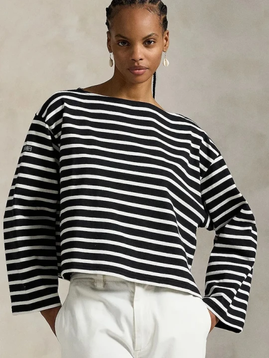 Zdjęcie produktu Polo Ralph Lauren longsleeve bawełniany czarny