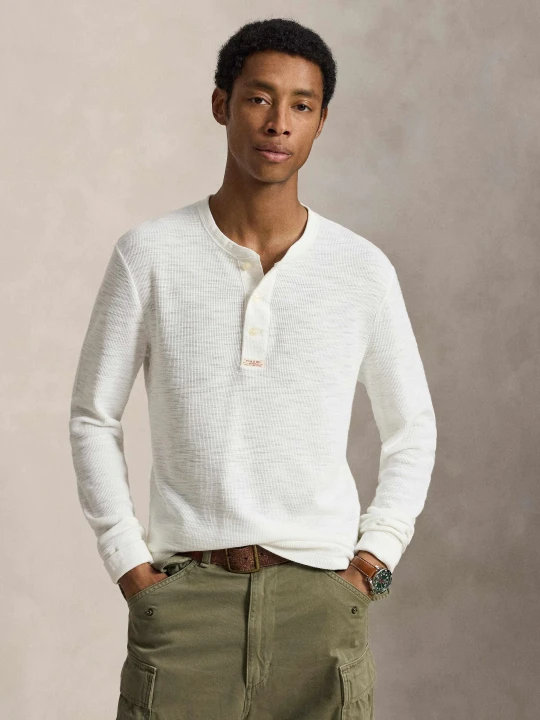 Zdjęcie produktu POLO RALPH LAUREN Longsleeve | Regular Fit ecru