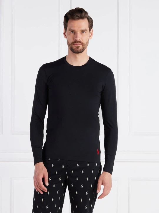 Zdjęcie produktu POLO RALPH LAUREN Longsleeve | Slim Fit czarny