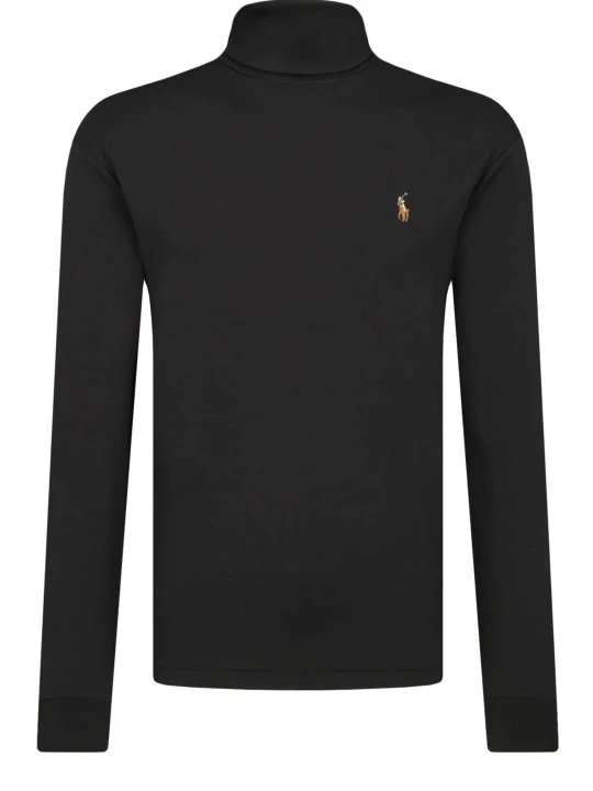 Zdjęcie produktu POLO RALPH LAUREN Longsleeve | Slim Fit czarny