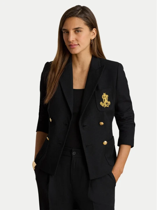 Zdjęcie produktu LAUREN RALPH LAUREN Marynarka 200P14021001 Czarny Regular Fit