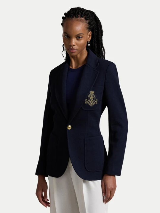 Zdjęcie produktu Polo Ralph Lauren Marynarka 211910133001 Granatowy Slim Fit