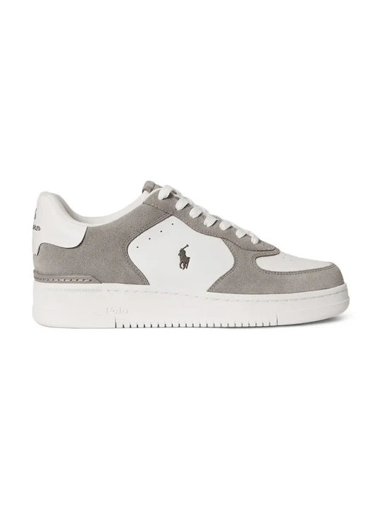 Zdjęcie produktu Polo Ralph Lauren Masters Crt sneakersy skórzane szary