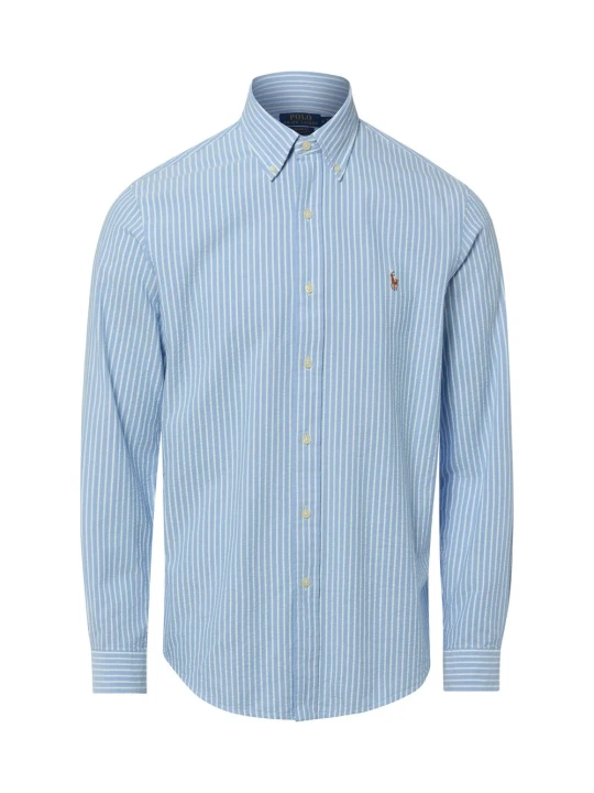 Zdjęcie produktu Polo Ralph Lauren koszula casual Mężczyźni Regular Fit Bawełna (100%) niebieski