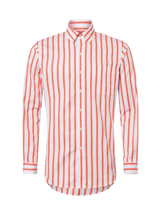 Zdjęcie produktu Polo Ralph Lauren koszula casual Mężczyźni Regular Fit Bawełna pomarańczowy