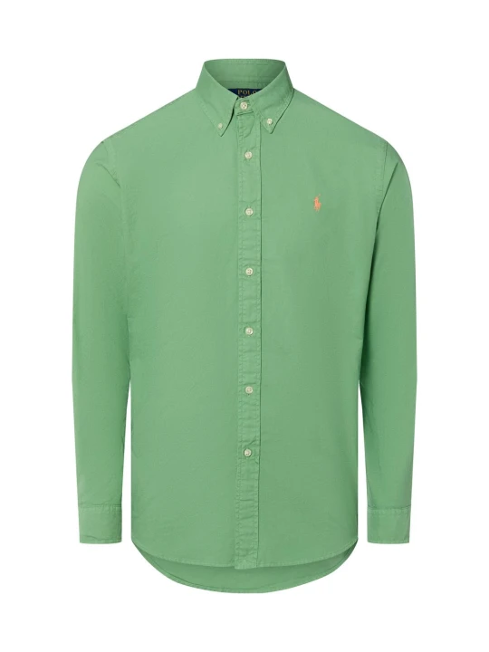 Zdjęcie produktu Polo Ralph Lauren koszula casual Mężczyźni Regular Fit Bawełna zielony