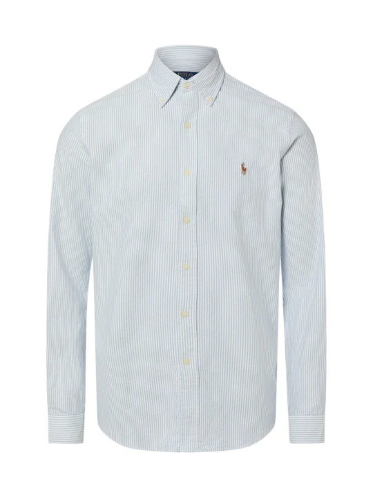 Zdjęcie produktu Polo Ralph Lauren koszula casualowa - Custom Fit Mężczyźni Modern Fit Bawełna niebieski | biały