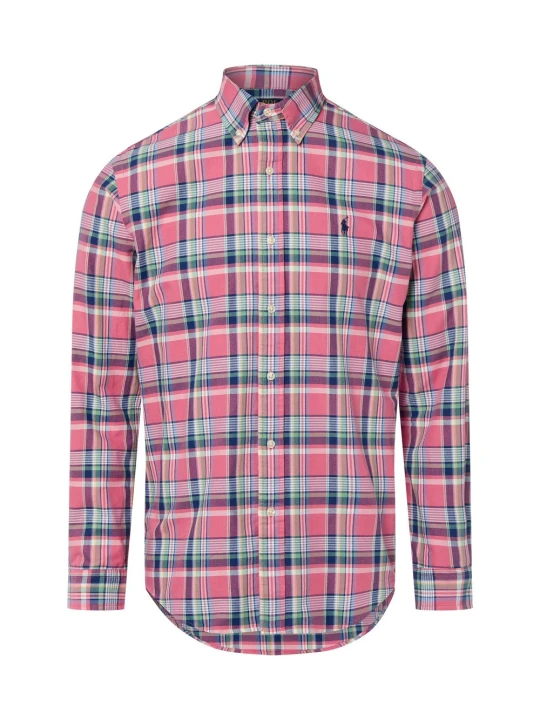 Zdjęcie produktu Polo Ralph Lauren koszula w kratę Mężczyźni Modern Fit Bawełna różowy | wielokolorowy