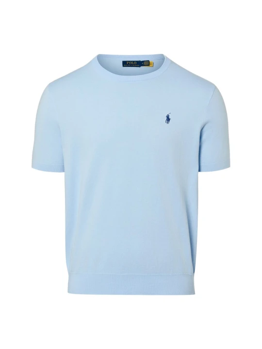 Zdjęcie produktu Polo Ralph Lauren koszula z dzianiny Mężczyźni Bawełna niebieski