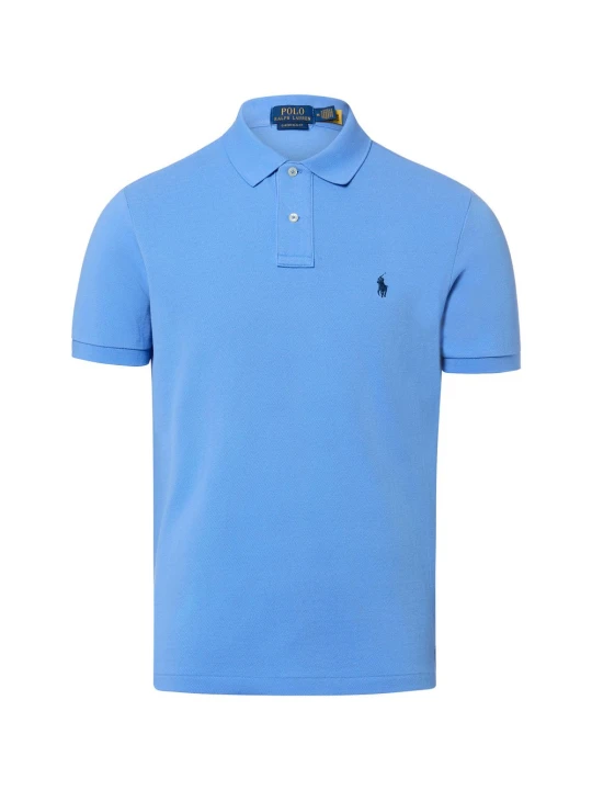 Zdjęcie produktu Polo Ralph Lauren koszulka polo - Custom Slim Fit Mężczyźni Bawełna niebieski