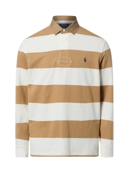 Zdjęcie produktu Polo Ralph Lauren koszulka polo Mężczyźni Bawełna brązowy | biały