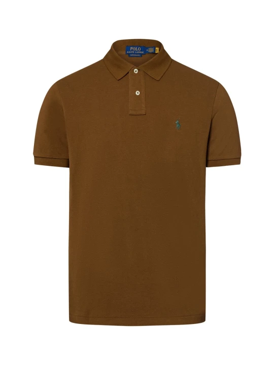 Zdjęcie produktu Polo Ralph Lauren koszulka polo Mężczyźni Bawełna brązowy