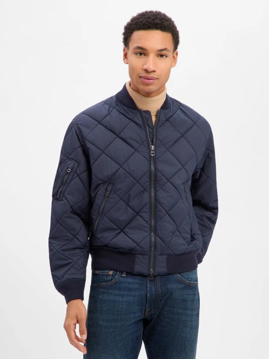 Zdjęcie produktu Polo Ralph Lauren kurtka pikowana - Ghent Mężczyźni Sztuczne włókno niebieski