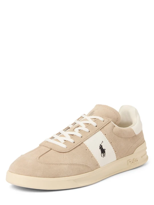 Zdjęcie produktu Polo Ralph Lauren buty sportowe Mężczyźni skóra beżowy