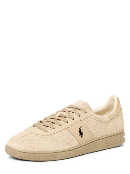 Zdjęcie produktu Polo Ralph Lauren buty sportowe z zamszu - Bedford Mężczyźni skóra beżowy